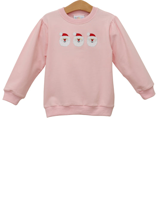 Santa Pullover - Pink