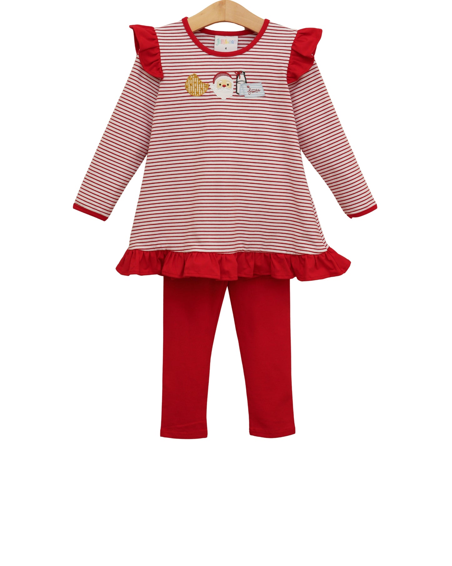 Santa’s Treats Ruffle Pants Set