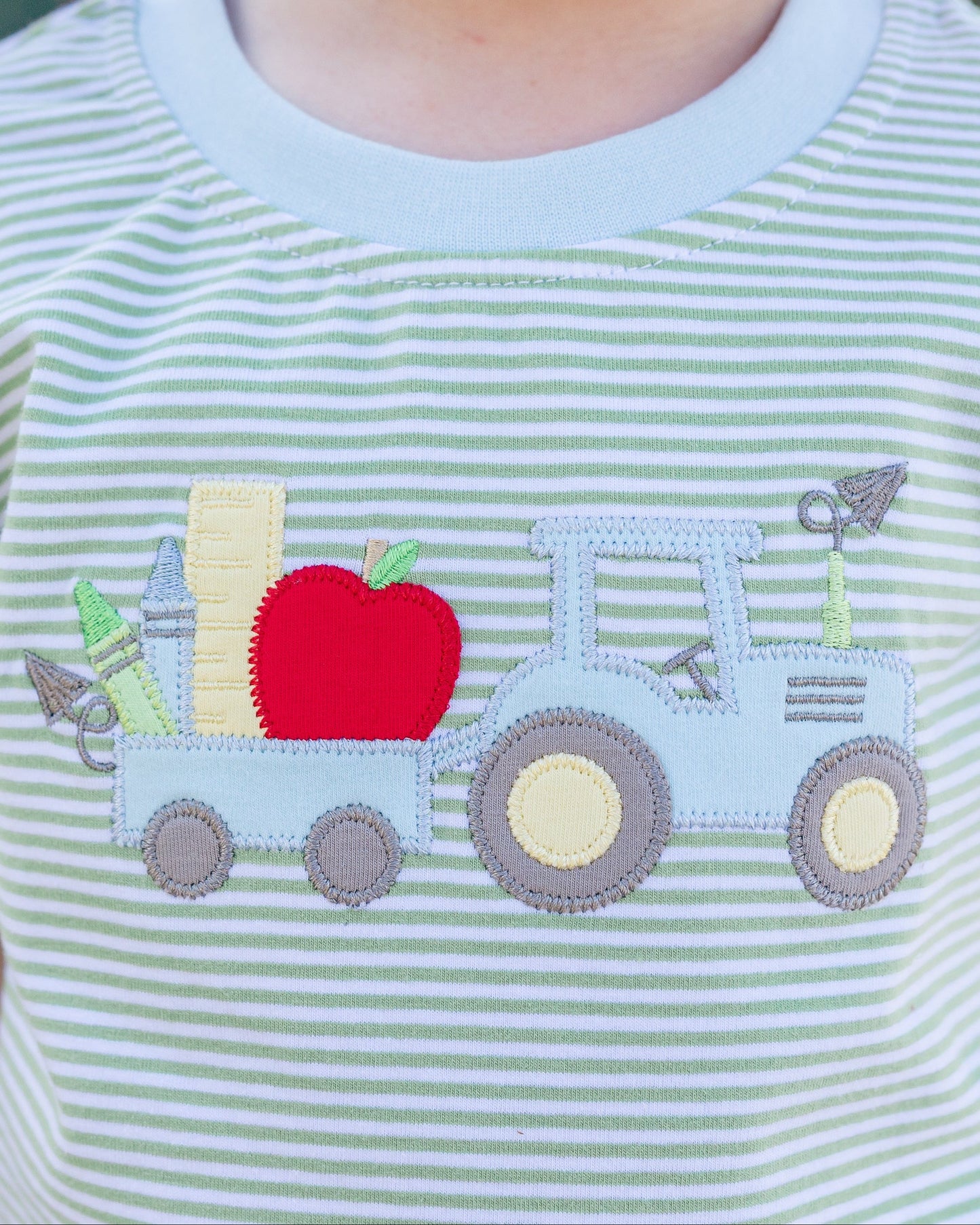 T is for Tractor Short Set